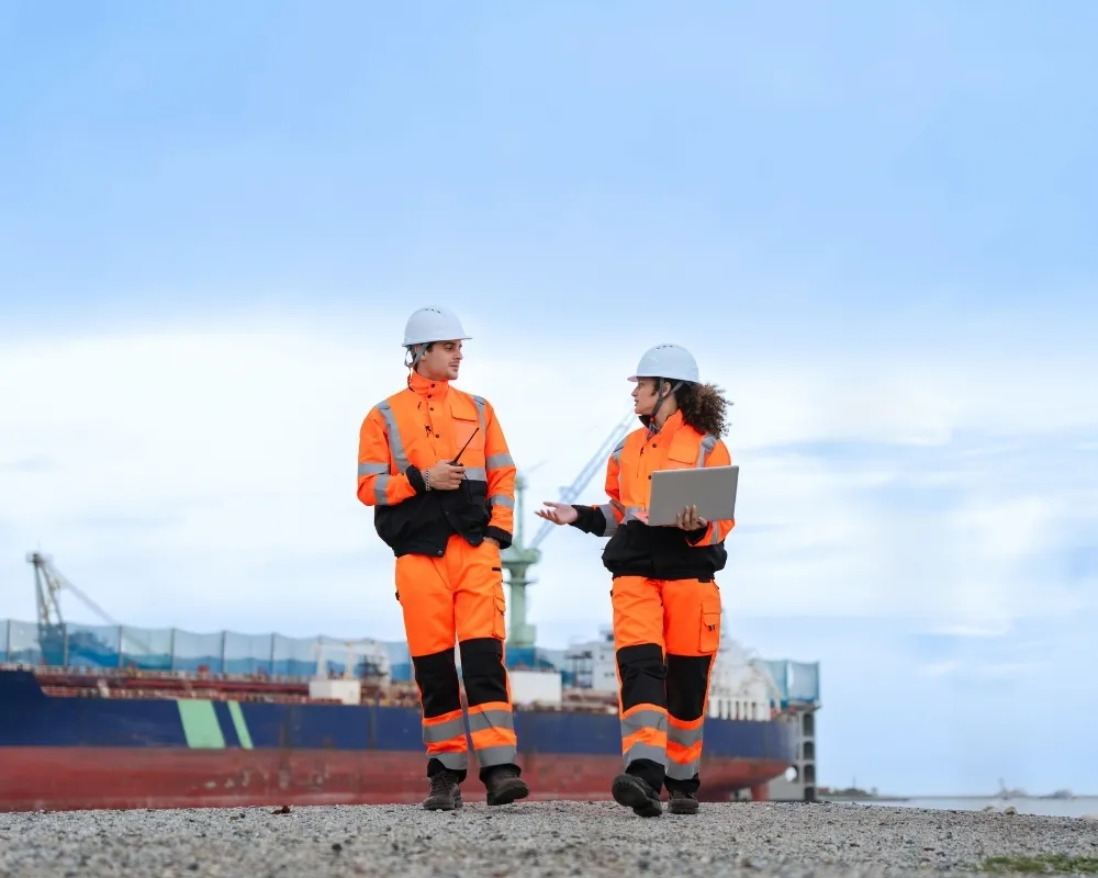 Experienced seafarer on deck considering a shore-based career - Simon Daniels Books
